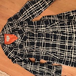 Merona navy rain coat perfect condition beautiful
